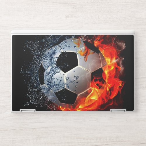 Sizzling Soccer HP Laptop Skin