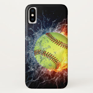 Sizzling Softball iPhone X Case