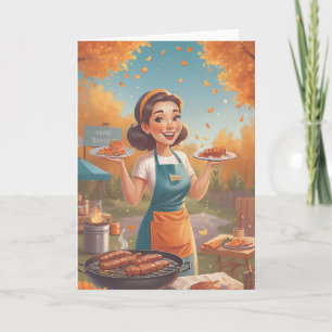 Sizzling Summer Birthday Card