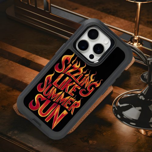 Sizzling Summer Sun iPhone 15 Pro Case
