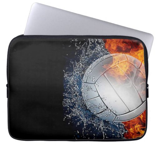 Sizzling Volleyball Laptop Sleeve