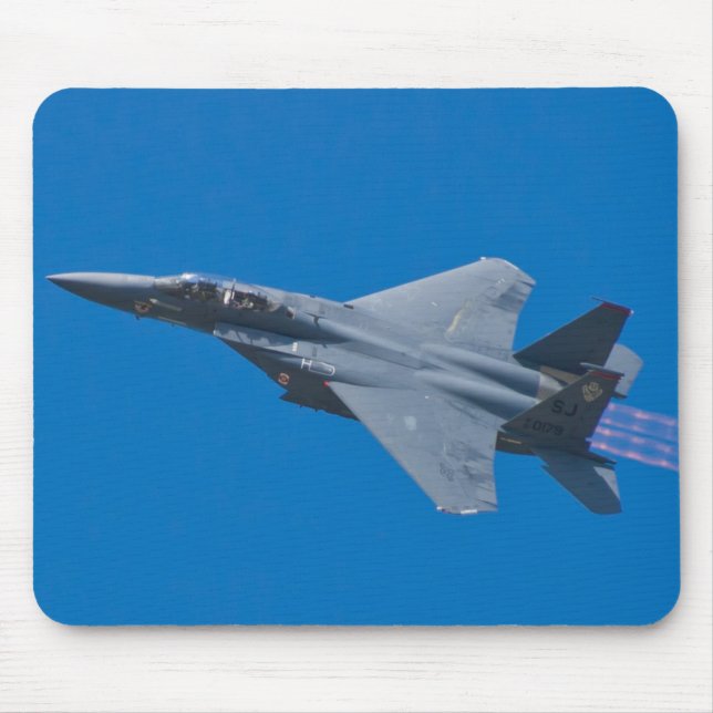 SJ AF 87 0179 F-15E Strike Eagle Bank mousepad (Front)