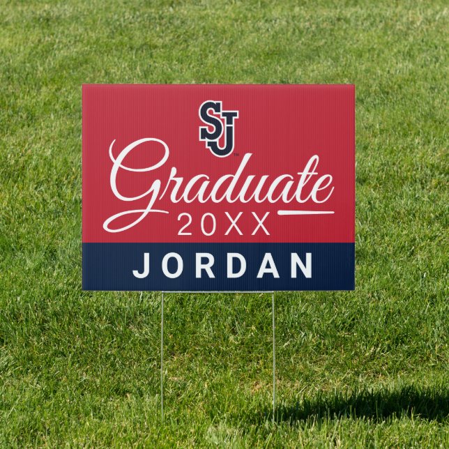 SJ Red Storm | Graduate Sign (Insitu)