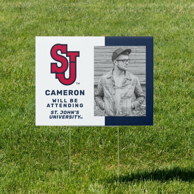 SJ Red Storm | Graduate Will Be Attending Sign (Insitu)