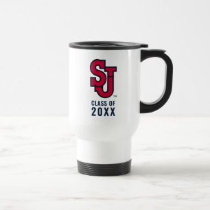 SJ Red Storm Graduation Travel Mug