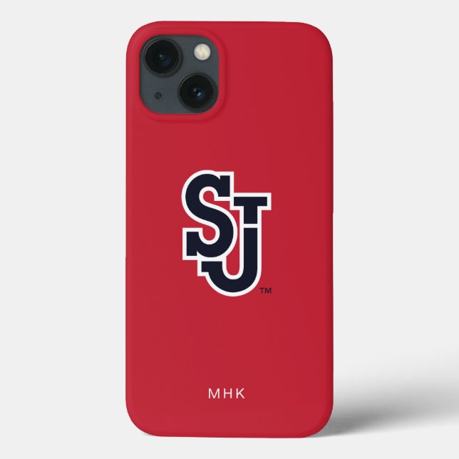 SJ Red Storm | Monogram Case-Mate iPhone Case (Back)