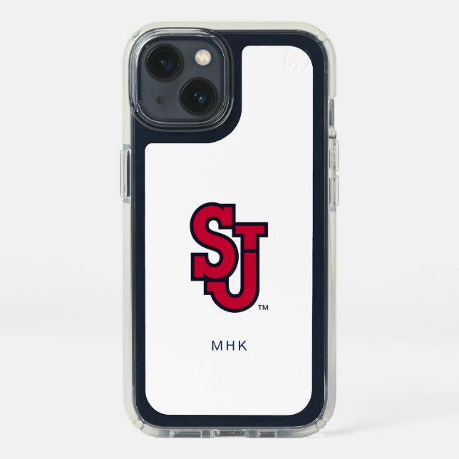 SJ Red Storm | Monogram Speck iPhone 13 Case (Front)