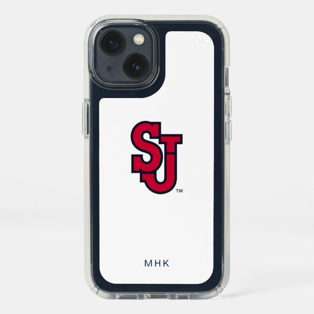 SJ Red Storm | Monogram Speck iPhone 13 Case (Front)