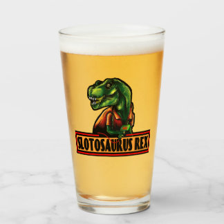 SJ Slotosaurus Rex Pint Glass