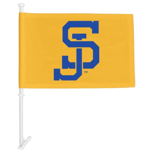 SJ Spartans Car Flag