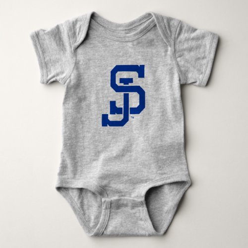 SJ Spartans logo Baby Bodysuit