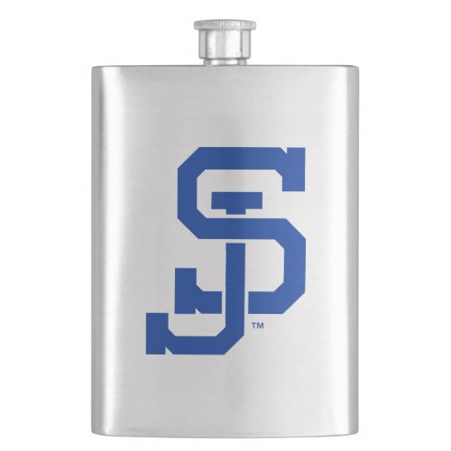 SJ Spartans logo Flask