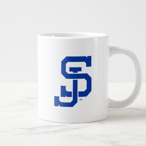 SJ Spartans logo Giant Coffee Mug