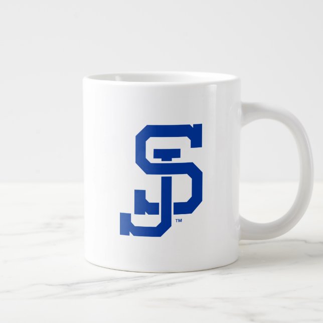 SJ Spartans logo Giant Coffee Mug (Right)