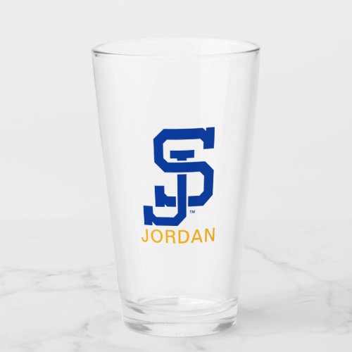 SJ Spartans logo Glass