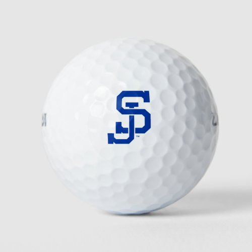 SJ Spartans logo Golf Balls