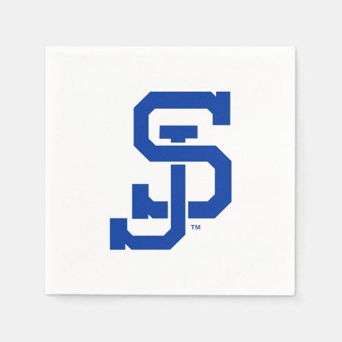 SJ Spartans logo Napkins