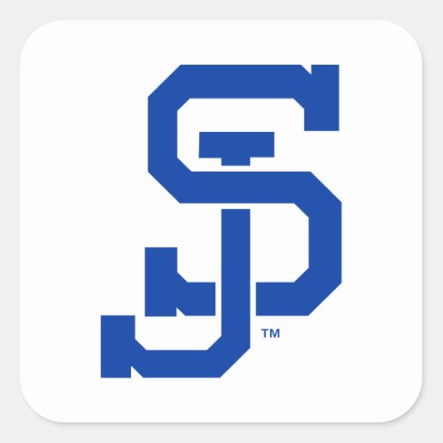 SJ Spartans logo Square Sticker