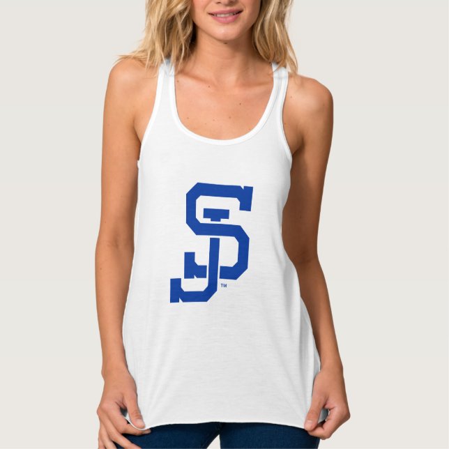 SJ Spartans logo Tank Top (Front)