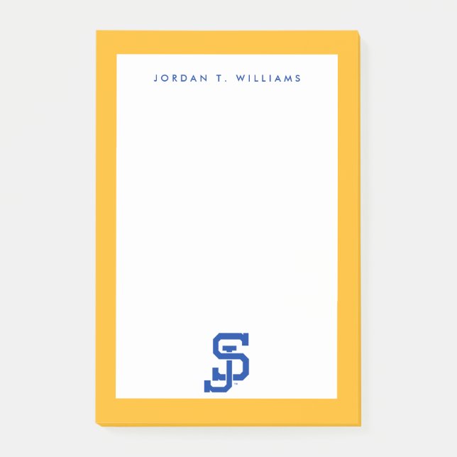 SJ Spartans Post-it Notes (Front)