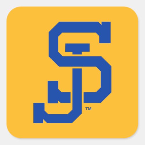 SJ Spartans Square Sticker