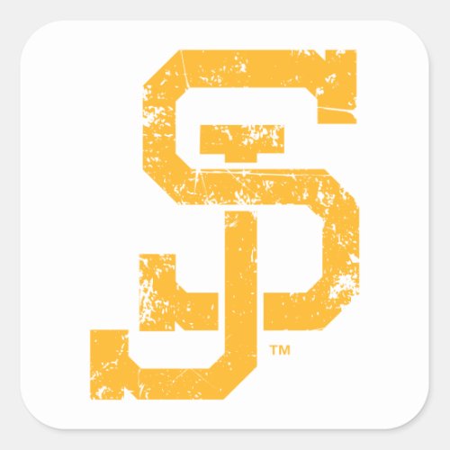 SJ Spartans Square Sticker