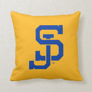 SJ Spartans Throw Pillow