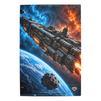 Sjöberg-Haldor Orbiting Thalassa Prime Metal Print