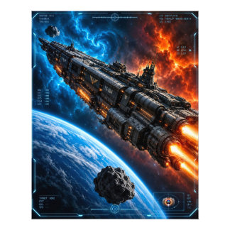 Sjöberg-Haldor Orbiting Thalassa Prime Photo Print