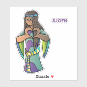 Sjofn Norse Mythology Sticker