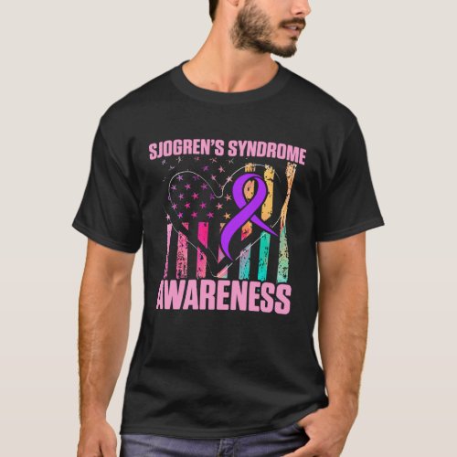 Sjogren s Syndrome Survivor Learn Warrior T_Shirt