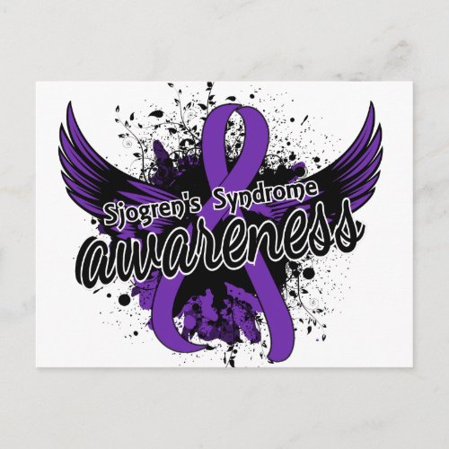 Sjogrens Syndrome Awareness 16 Postcard