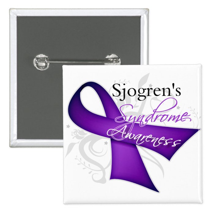 Sjogren's Syndrome Awareness Button