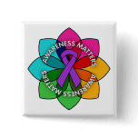 Sjogrens Syndrome Awareness Matters Petals Button