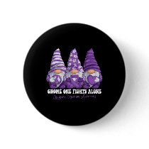 Sjogren's Syndrome Awareness Month Purple Ribbon G Button