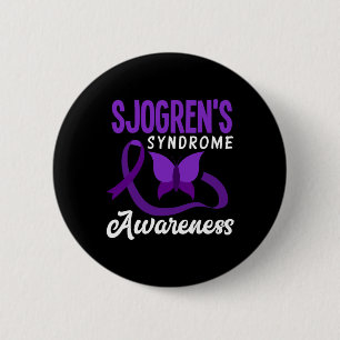 Sjogren's Syndrome Awareness Sjogren's Syndrome Wa Button
