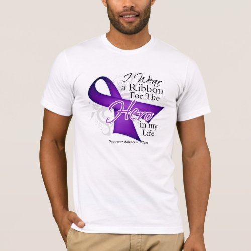 Sjogrens Syndrome Ribbon Hero in My Life T_Shirt