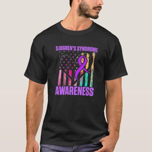 Sjogrens Syndrome Survivor Learn Warrior   T_Shirt