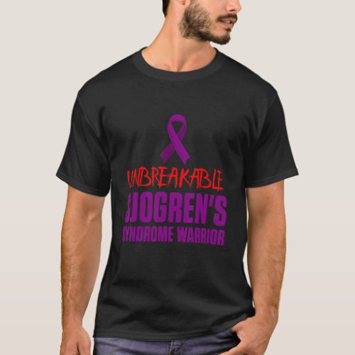 Sjogrens Syndrome Survivor Slow Warrior 2 T_Shirt