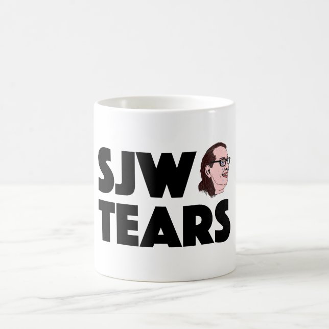 SJW Tears Regressive Left liberal Mug (Center)