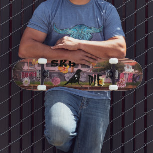 SK8 or DIE Urban Crow Skateboard