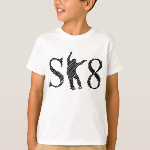 SK8 skater T_Shirt