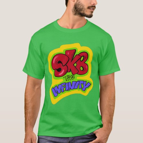 Sk8 the Infinity graffiti Long T_Shirt