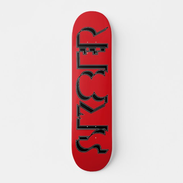 Sk8er Skateboard Deck (Front)