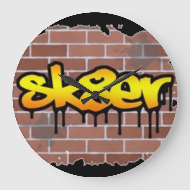 Sk8er Wall Clock (Front)