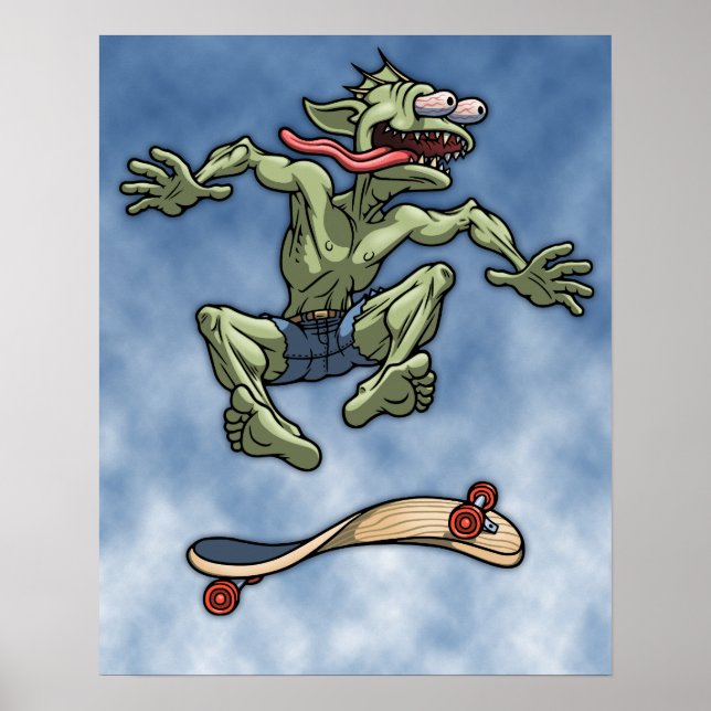 Sk8fish Fred Poster (Front)