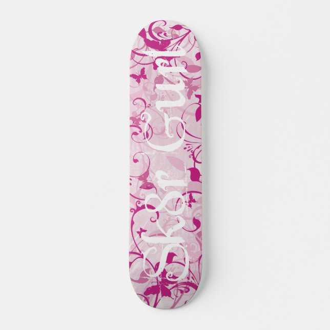 Sk8r Gurl Skateboard Deck (Front)