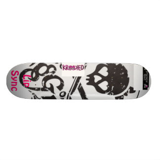 sk8ter, cool, krooked, Lip Sync Skateboard Deck