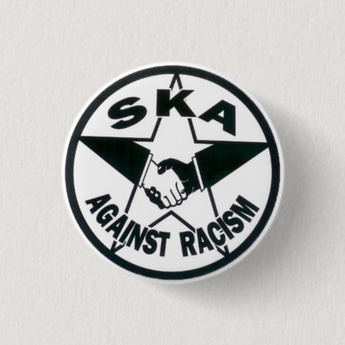 Ska Against Racism Button