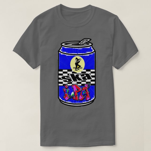 ska beer drink T-Shirt (Design Front)